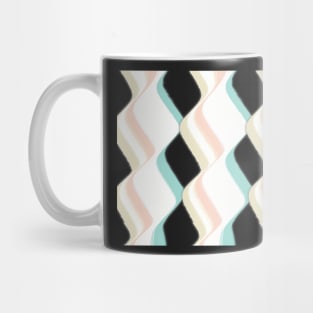 Beige Waves | Digital Illustration Mug